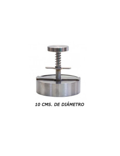 Prensas inox para 1 hamburguesa redonda
